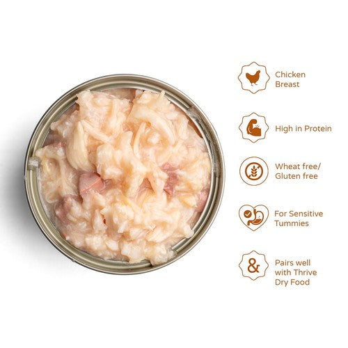 Thrive cat food with chicken and liver 6x75g (British brand)