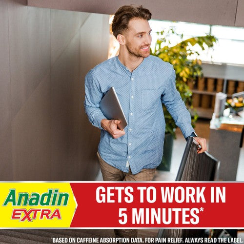 Anadin Extra pain relief caplets 16s, UK version