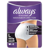 Always Discreet Heavy Adult Incontinence Pants  L