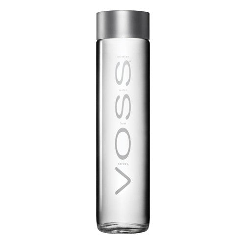 VOSS still artesian water glass bottle 800ml (British brand)