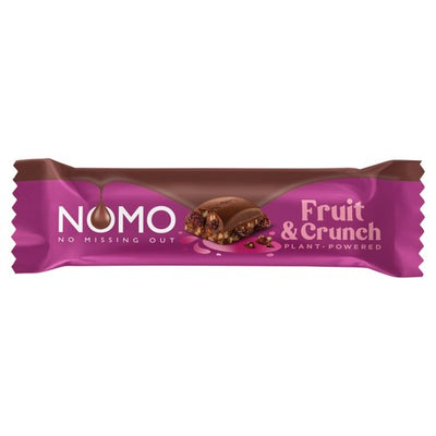 M&S NOMO Fruit Crunch Vegan Chocolate Bar 32g- Buy online at McGrocer