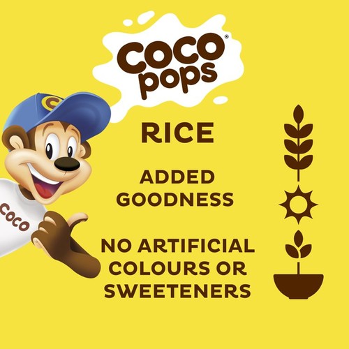 Kellogg's Coco Pops chocolate cereal 650g, UK version