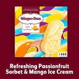 Haagen Dazs Mango and Passion Fruit Stick Bars