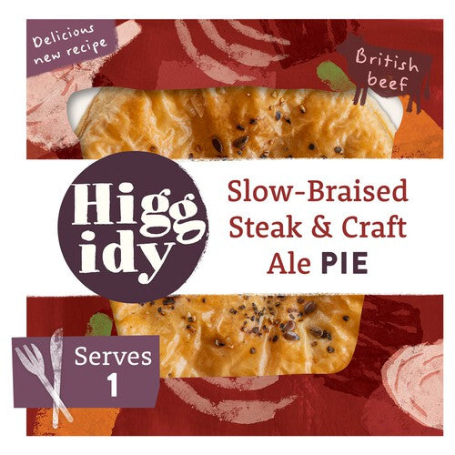 Higgidy Slow-Braised Steak  Craft Ale Pie