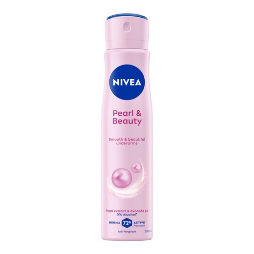 Nivea Pearl & Beauty anti-perspirant spray 250ml - British product