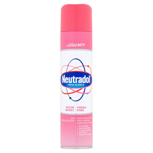 Neutradol Room Spray Fresh Pink 300ml, imported from the UK