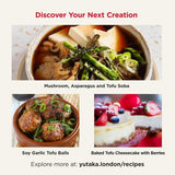 Yutaka silken tofu 308g soft soybean curd (British brand)