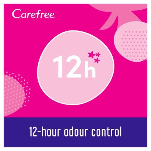 Carefree Plus Large Scented Pantyliners - British product