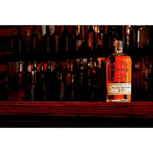 Botella de bourbon Bulleit de 10 años - Producto británico