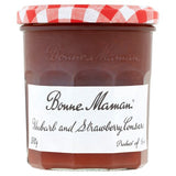Bonne Maman Strawberry Rhubarb Conserve 370g - Imported Product