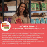Northern Pasta rigatoni pasta 450g, imported from the UK