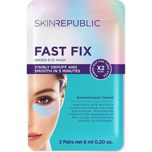 Skin Republic Fast Fix 5 Minute Under Eye Mask x 2 Pairs