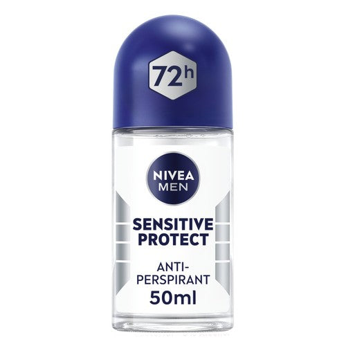 Nivea Men Sensitive Protect Roll-On Deodorant 50ml, imported from the UK