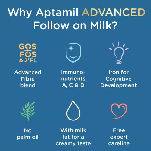 Aptamil Advanced 2 Follow On Milk powder 800g - British product