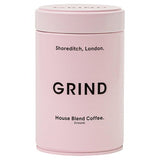 Grind House Blend ground coffee 227g tin, UK version
