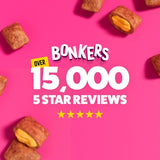 Bonkers chicken cat treats crunchy gooey - British product