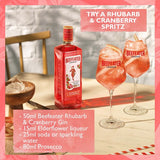 Beefeater Rhubarb  Cranberry Pink Gin