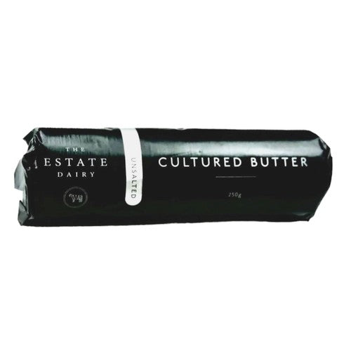 The Estate Dairy unsalted cultured butter 250g (British brand)