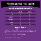 Eat Natural Maple Syrup, Pecan and Peanut Bars