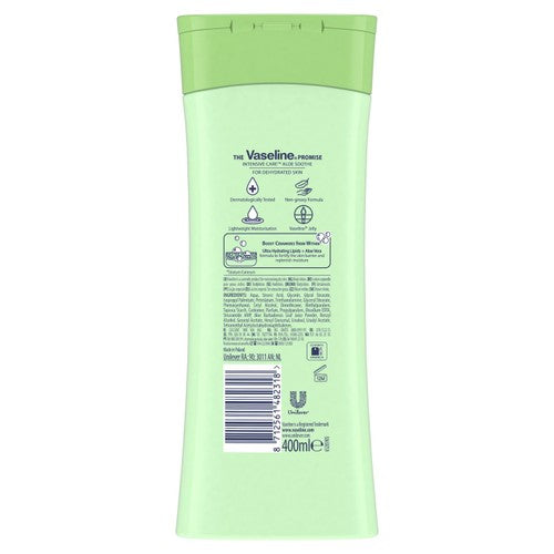 Vaseline Aloe Soothe body lotion 400ml (British brand)