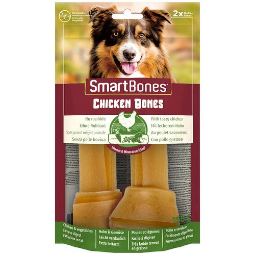 SmartBones Chicken Bones 158g dog treats (British brand)