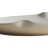 M&S scallop side plate cream stoneware (British brand)