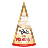 President French Brie cheese with pasteurised cow's milk, imported from the UK