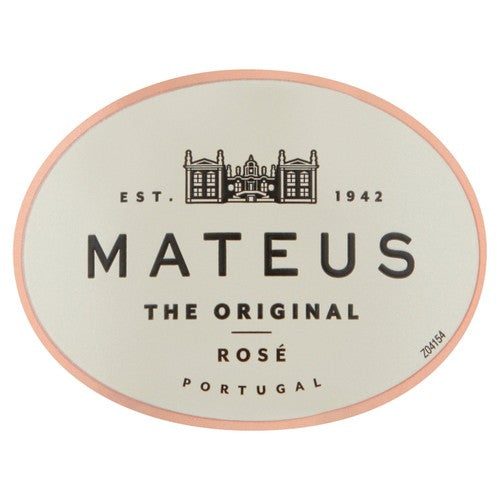 Mateus Rosé sparkling wine 187ml, imported from the UK