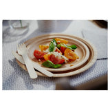 Duni Kraft Brown paper plates 22cm pack of 20, UK version