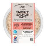M&S Smoked Salmon Pate 115g, imported from the UK