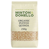 Mintons Good Food Organic Puffed Quinoa 250g, imported from the UK