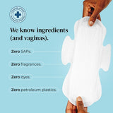 Mooncup Pads with Wings Heavy Night Zero Irritants Vagina Approved