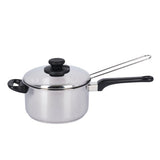 KitchenCraft large chip fryer with basket and lid 20cm, UK version