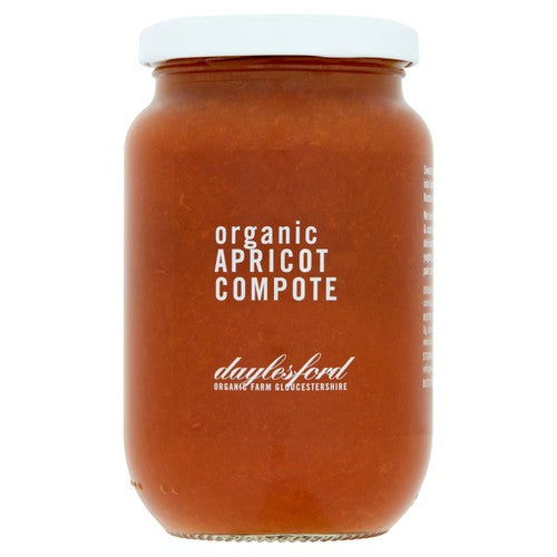 Daylesford Organic Apricot Compote 385g jar - British product