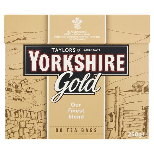 Yorkshire Tea Gold Teabags 80 count (British brand)