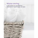 Bambino Mio Reusable Baby Wipes, 10 pack