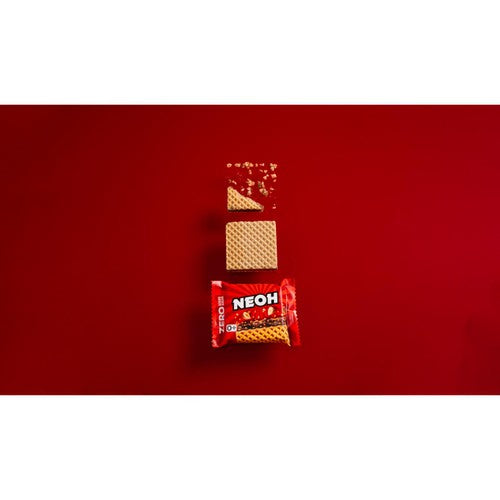 NEOH Hazelnut Chocolate Wafer Multipack, 4 Bars No Added Sugar, High Fibre
