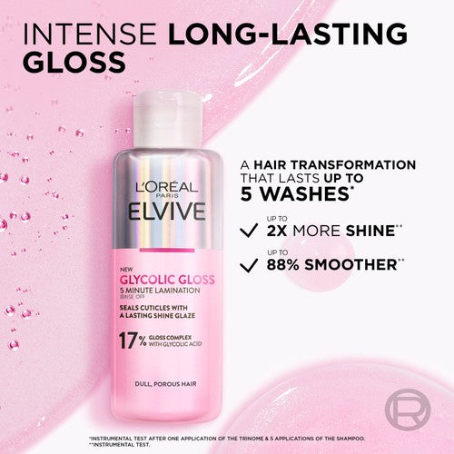 L'Oreal Paris Elvive Glycolic Gloss Rinse-Off Treatment