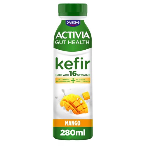 Activia mango kefir drink, UK version