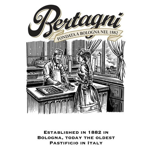 Bertagni Parma Ham tortellini pasta 250g - British product