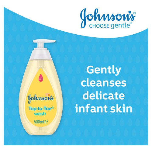 Johnson's Baby Top-To-Toe Body Wash for Delicate Skin