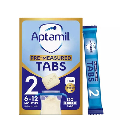M&S Aptamil 2 Follow On Milk Formula Tabs 6-12 Months 120 Pack- Buy online at McGrocer