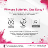 BetterYou iron oral spray pomegranate 25ml - British product