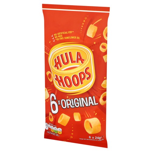 Hula Hoops Original Multipack Crisps Snacks