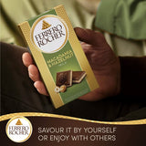 Ferrero Rocher milk chocolate with hazelnut and macadamia bar 90g - British product