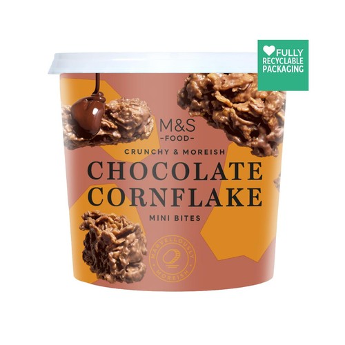 M&S Chocolate Cornflake Mini Bites 200g (British brand)