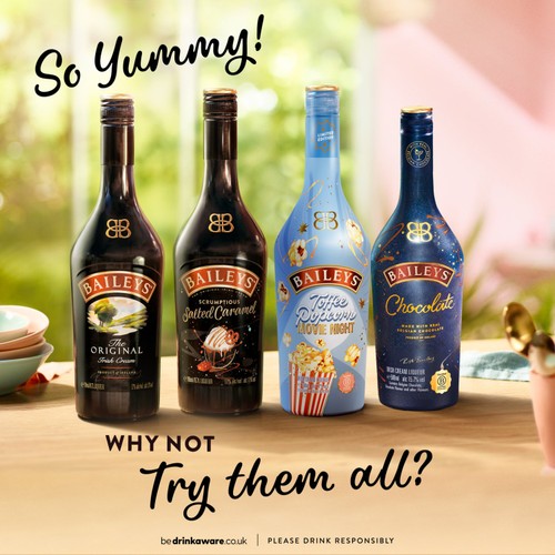 Baileys Toffee Popcorn Movie Night