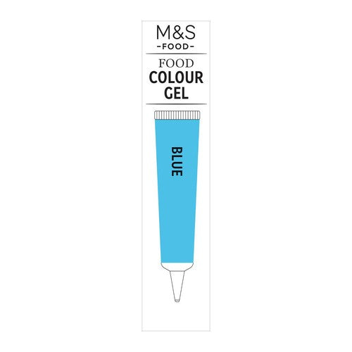 M&S Blue Food Colouring Gel
