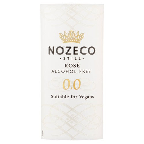 LES GRANDE alcohol-free still rosé wine 75cl, imported from the UK
