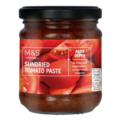 M&S M&S Sundried Tomato Paste 180g- Buy online at McGrocer